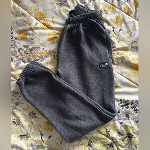 Cows Dark Gray Fleece Joggers